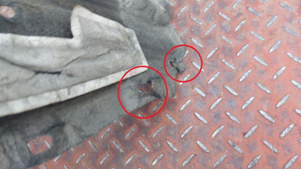 mudguard left front TOYOTA RAV4 IV 15
