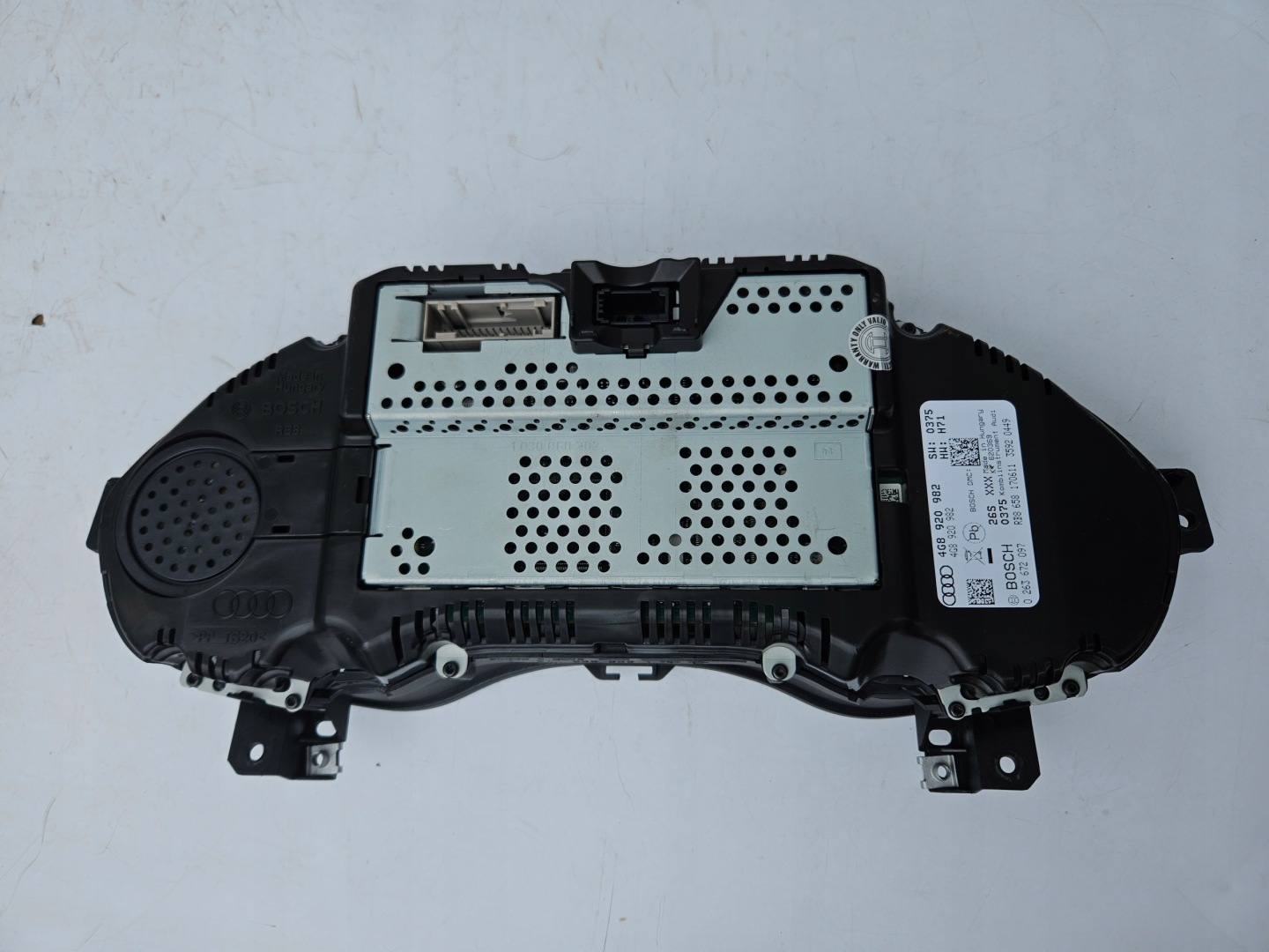 dials dials AUDI A6 C7 USA petrol 3.0 TFSI 3.0T