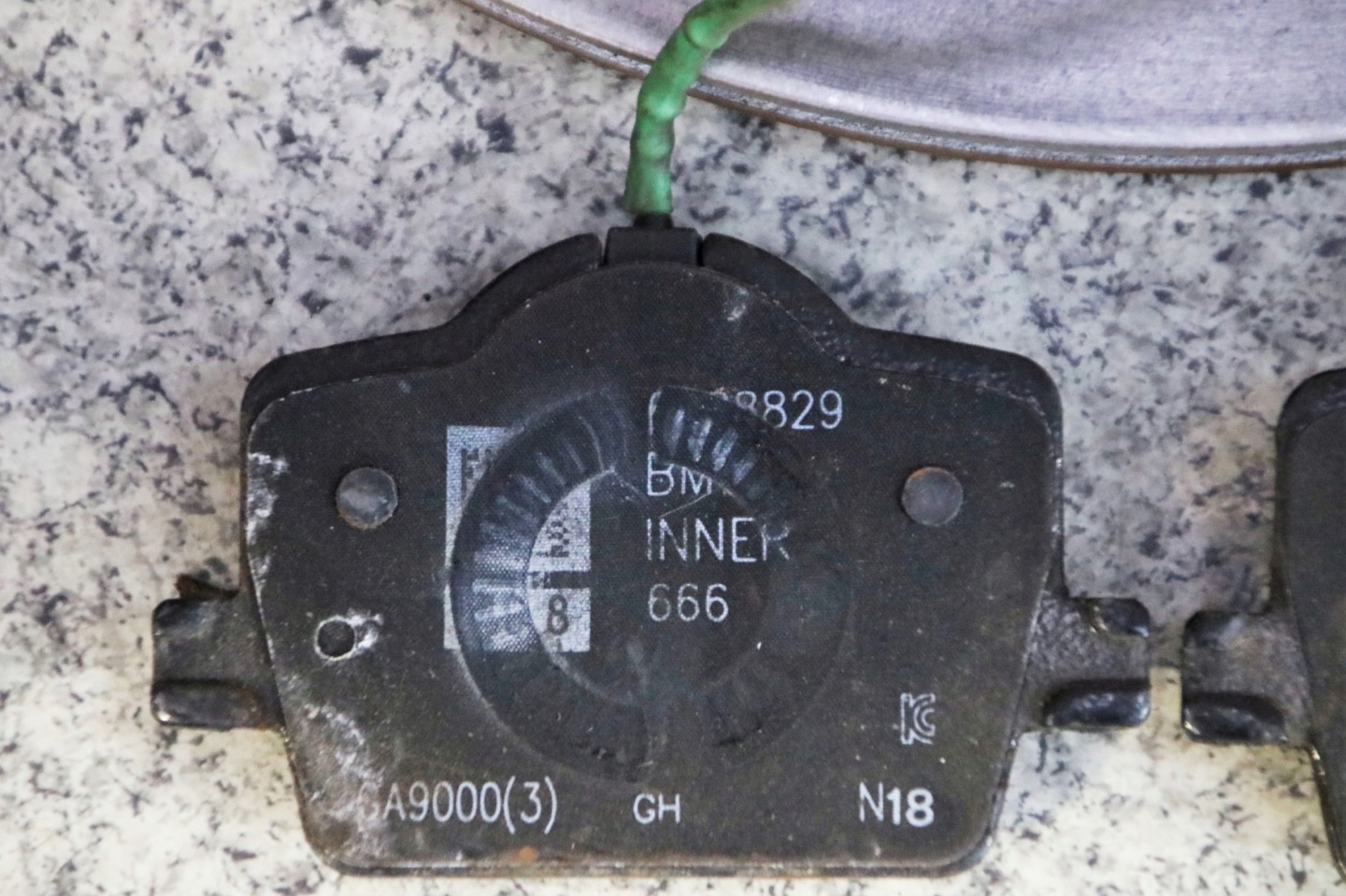 BMW G20 330i discs plates rear part 330x20 8 km !!!