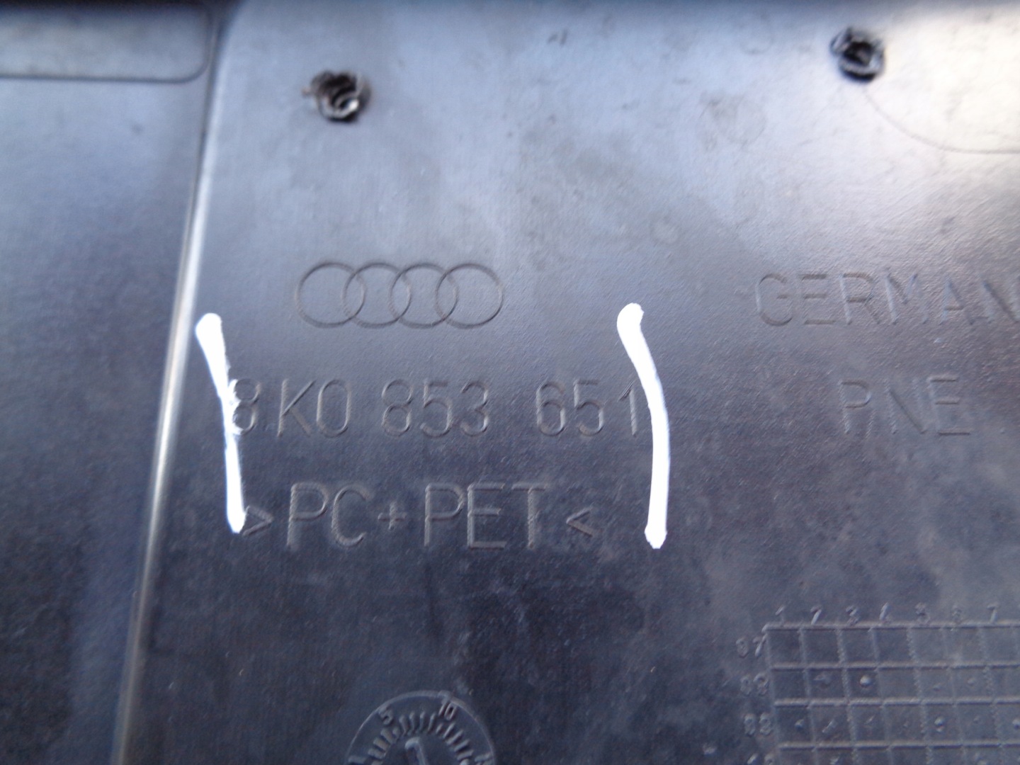 Grille AUDI A4 B8 8K 8K0 07-11