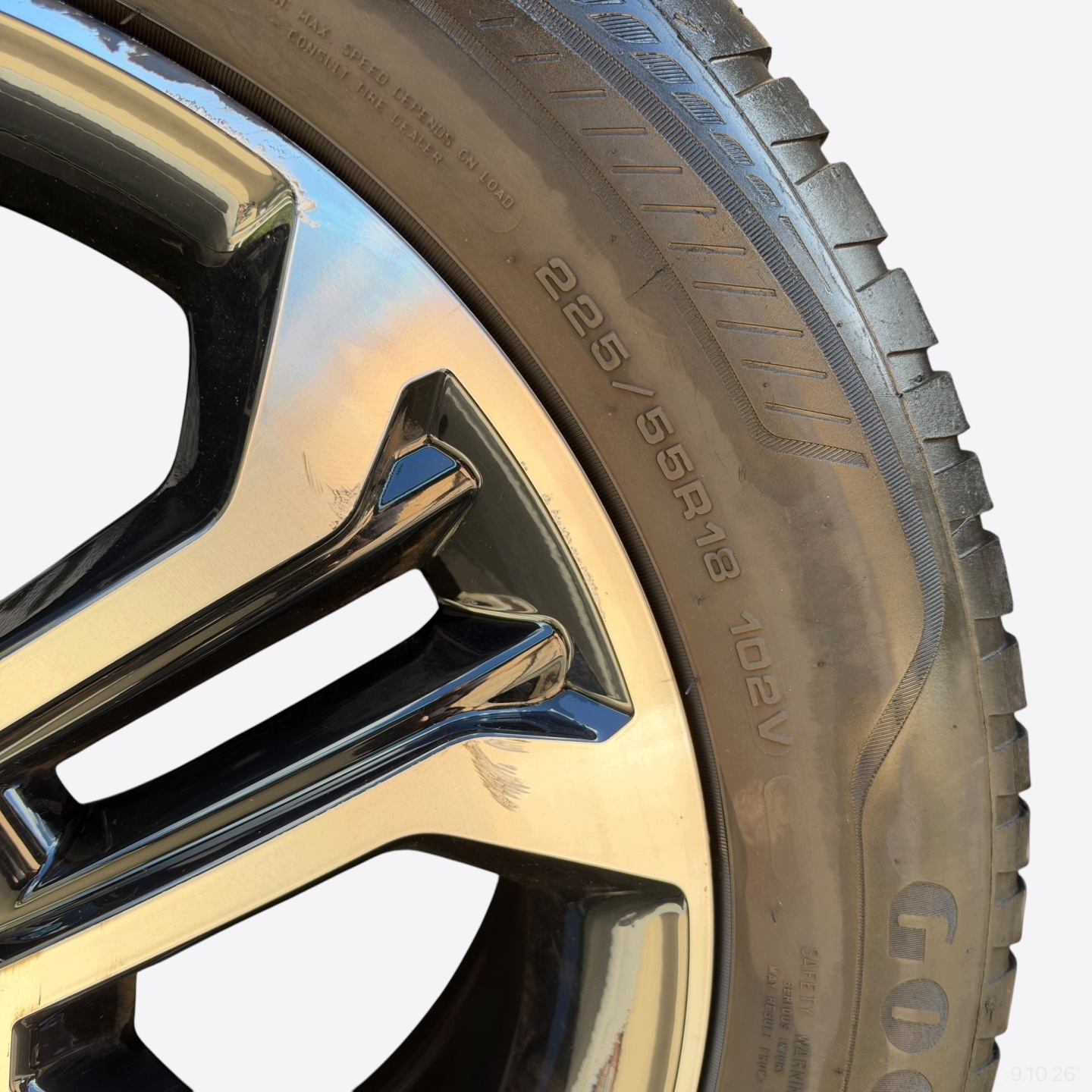 ruote pneumatici, gomme cerchi JEEP COMPASS II LIFT GOODYEAR 225/55/18" 6MM pneumatico invernale M+S
