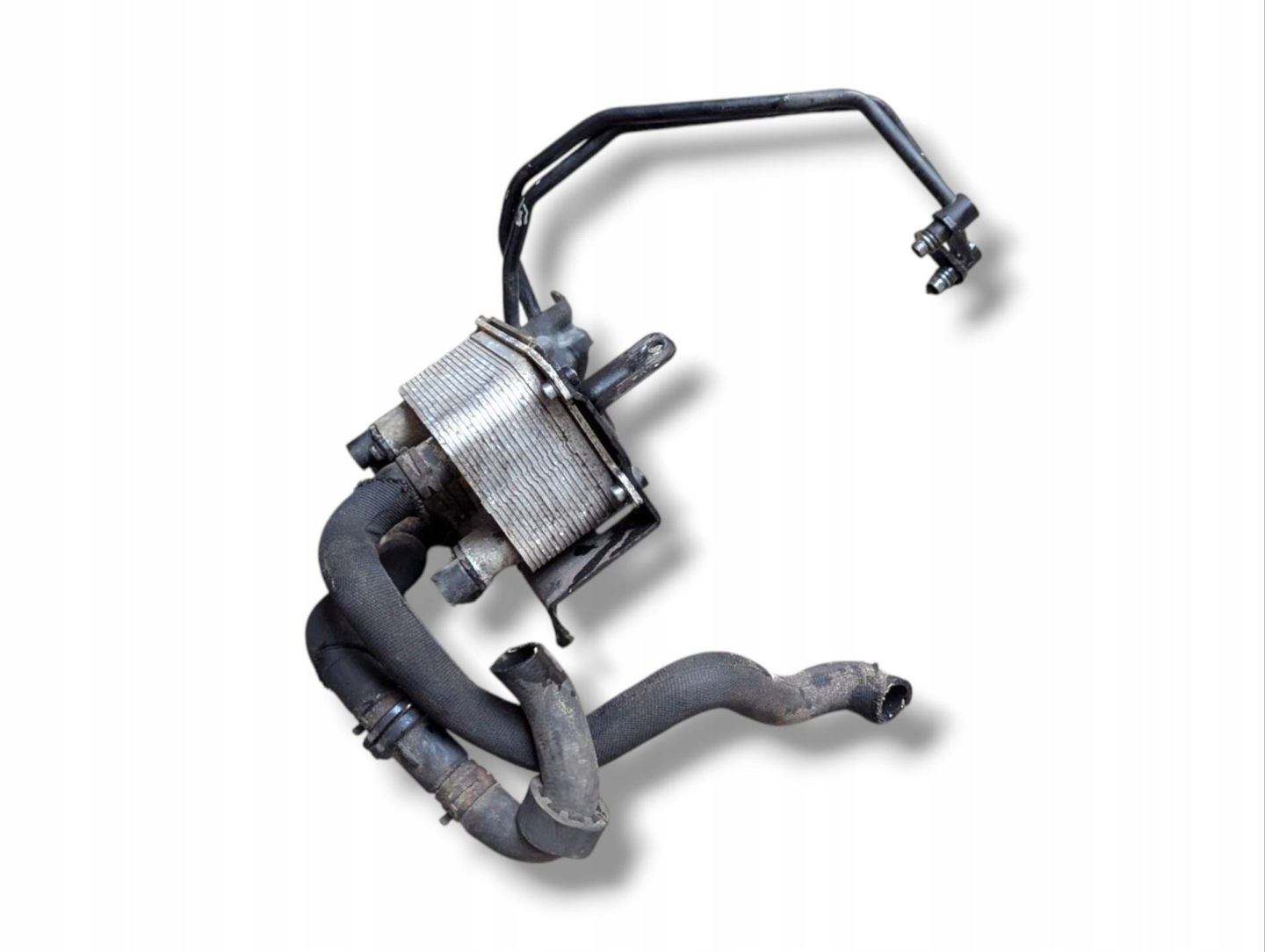 oil cooler Audi A8 D3 facelift 2007 4E0317021E