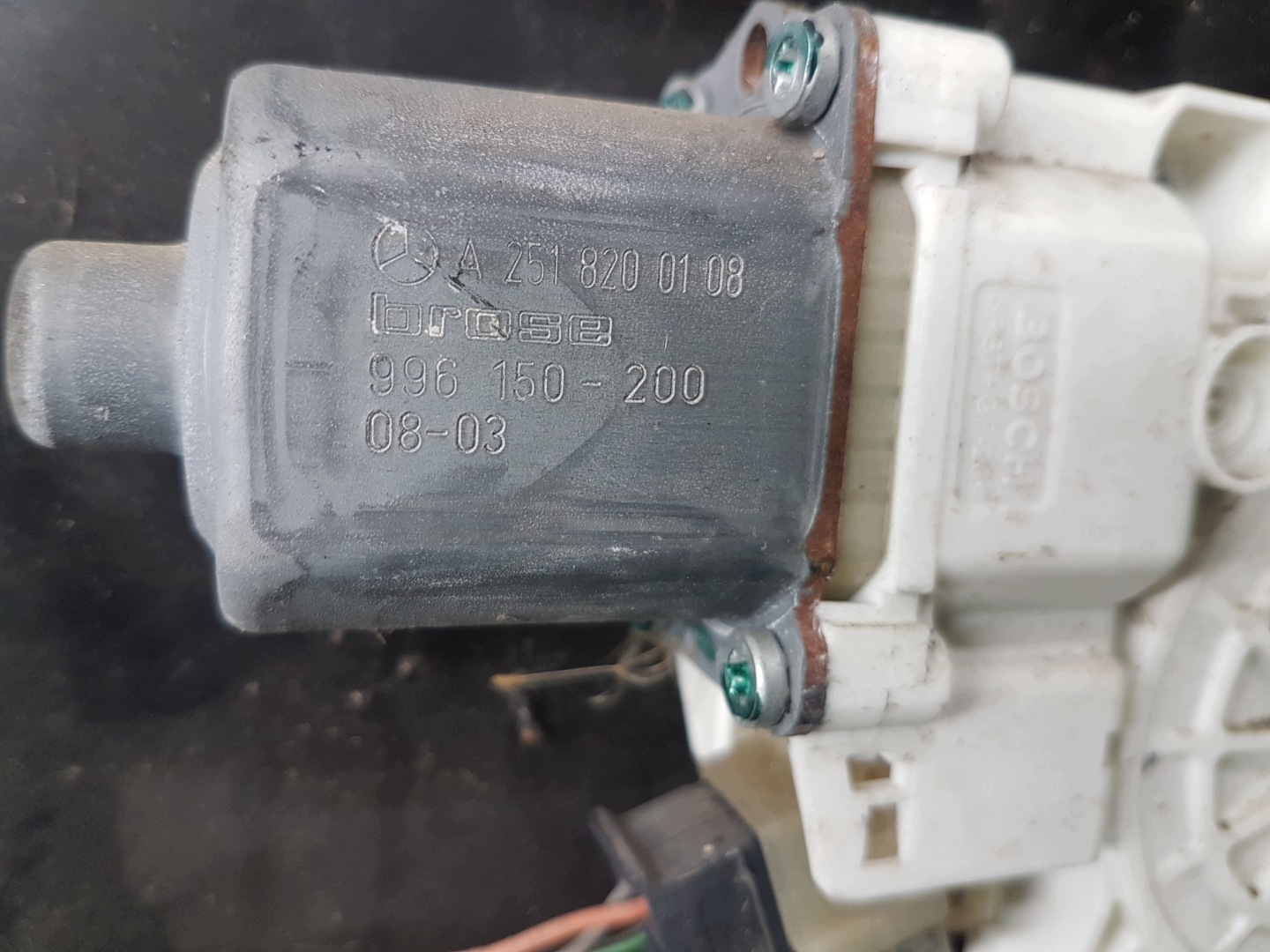 ELE mechanism windows left rear MERCEDES-BENZ R class W251 A2518200108