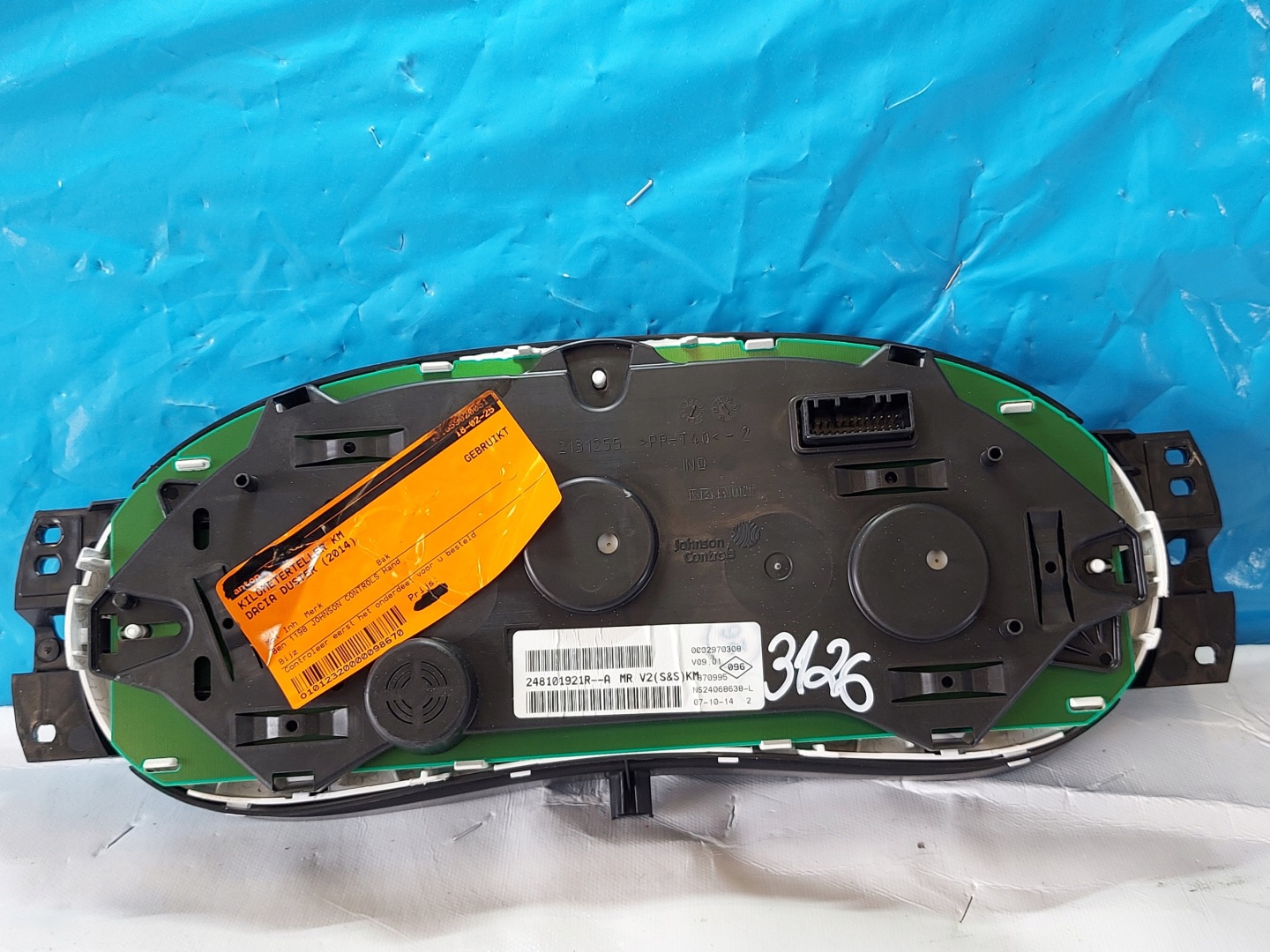 dials clock DACIA DUSTER 2014r 1.2 B 248101921A