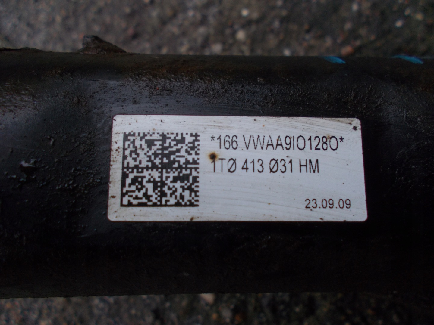 VW GOLF VI plus 1.6 TDI 09R McPherson right front 1T0413031HM