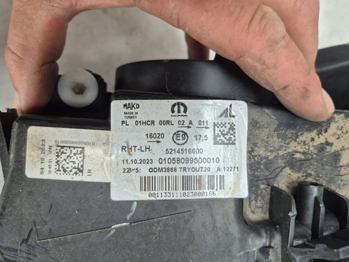 FIAT TIPO II 2 15- light left front front lens 5214516600