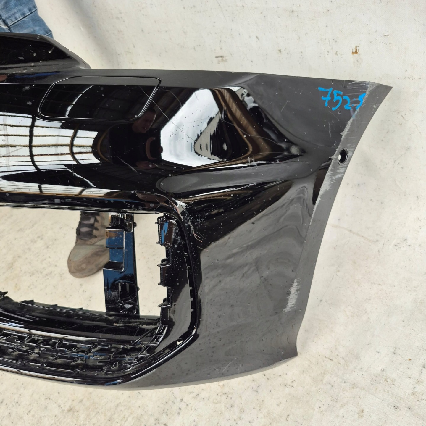 AUDI S6 C8 4K 18-> bumper front front washer PDC