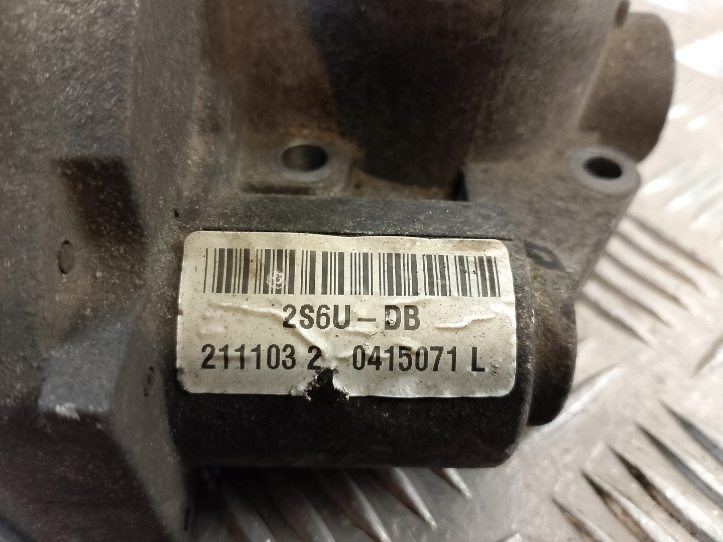 throttle flap air MAZDA 2 II 1.25 B 2S6U-9E927-D