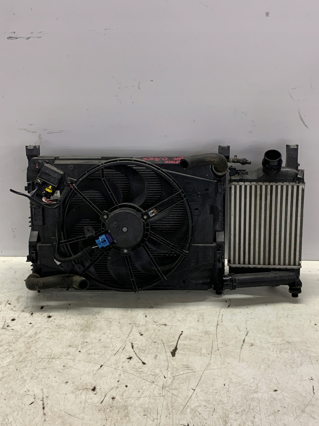 chladič ventilátor intercooler RENAULT CAPTUR LIFT 0.9 TCE 17-19