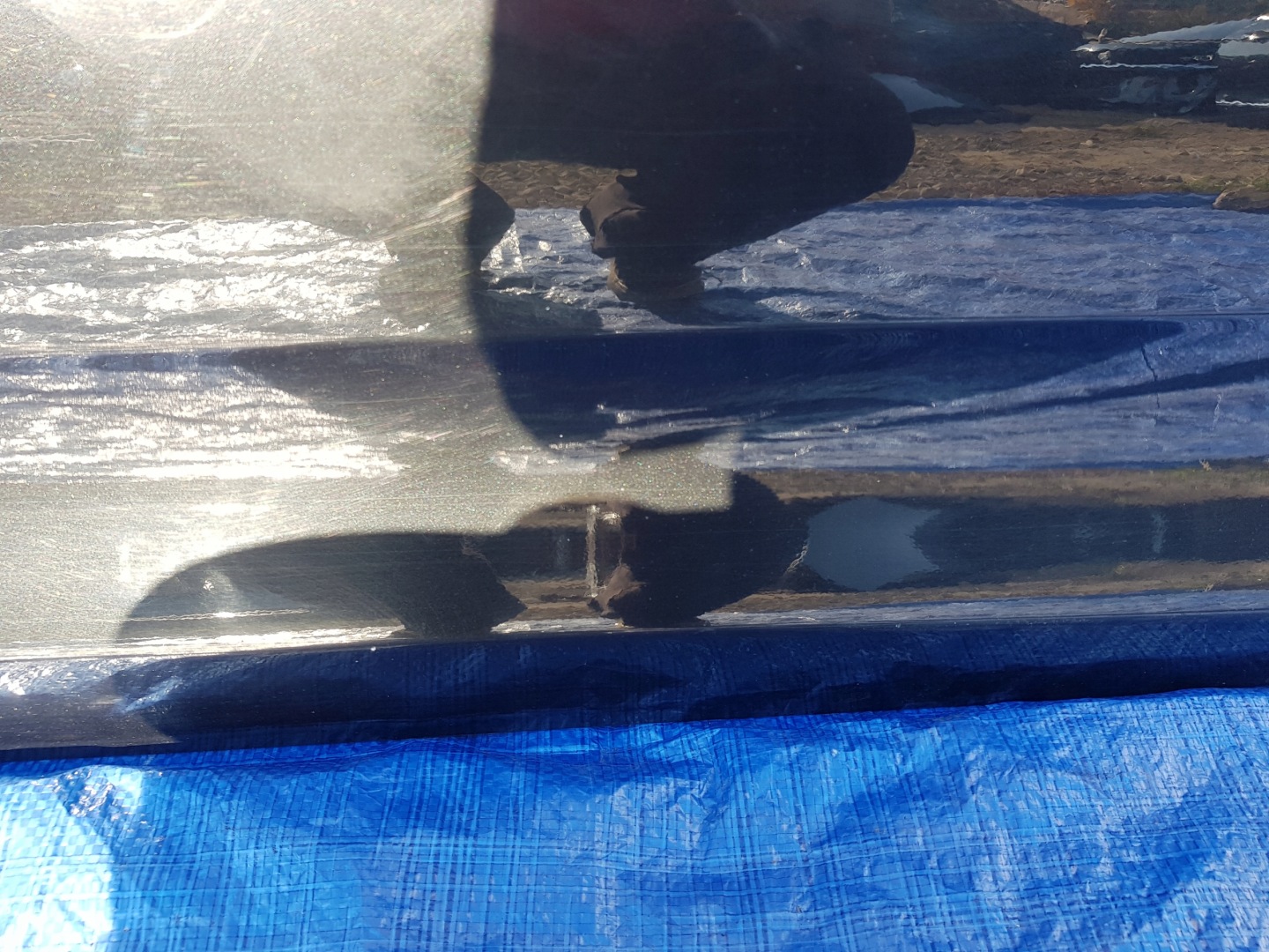 door right front BMW 5 GT F07 475/9 BLACK SAPPHIRE