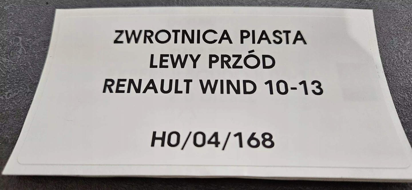 otoč čepu levý předek RENAULT WIND 2010-13