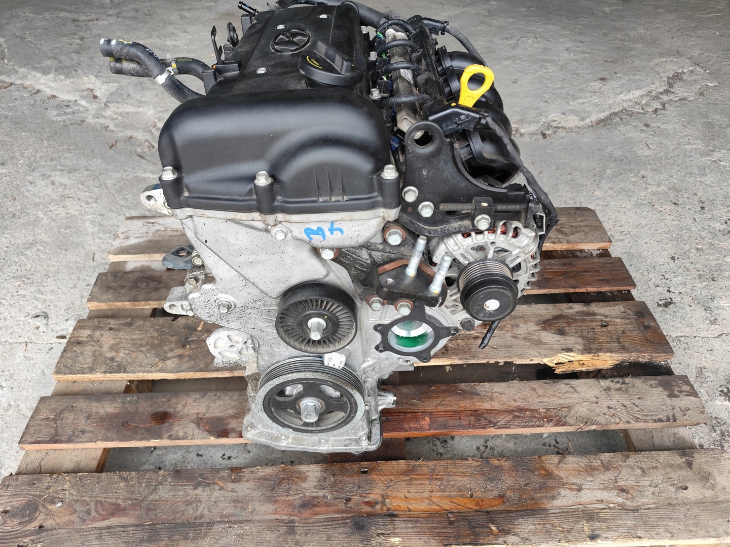 KIA VENGA HYUNDAI IX20 2019 engine 1.6B G4FC 55 TYS KM