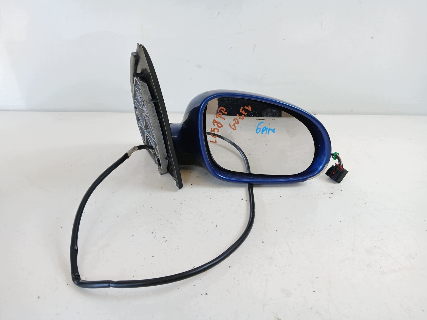 VW GOLF V mirror right LC5J 6 PIN
