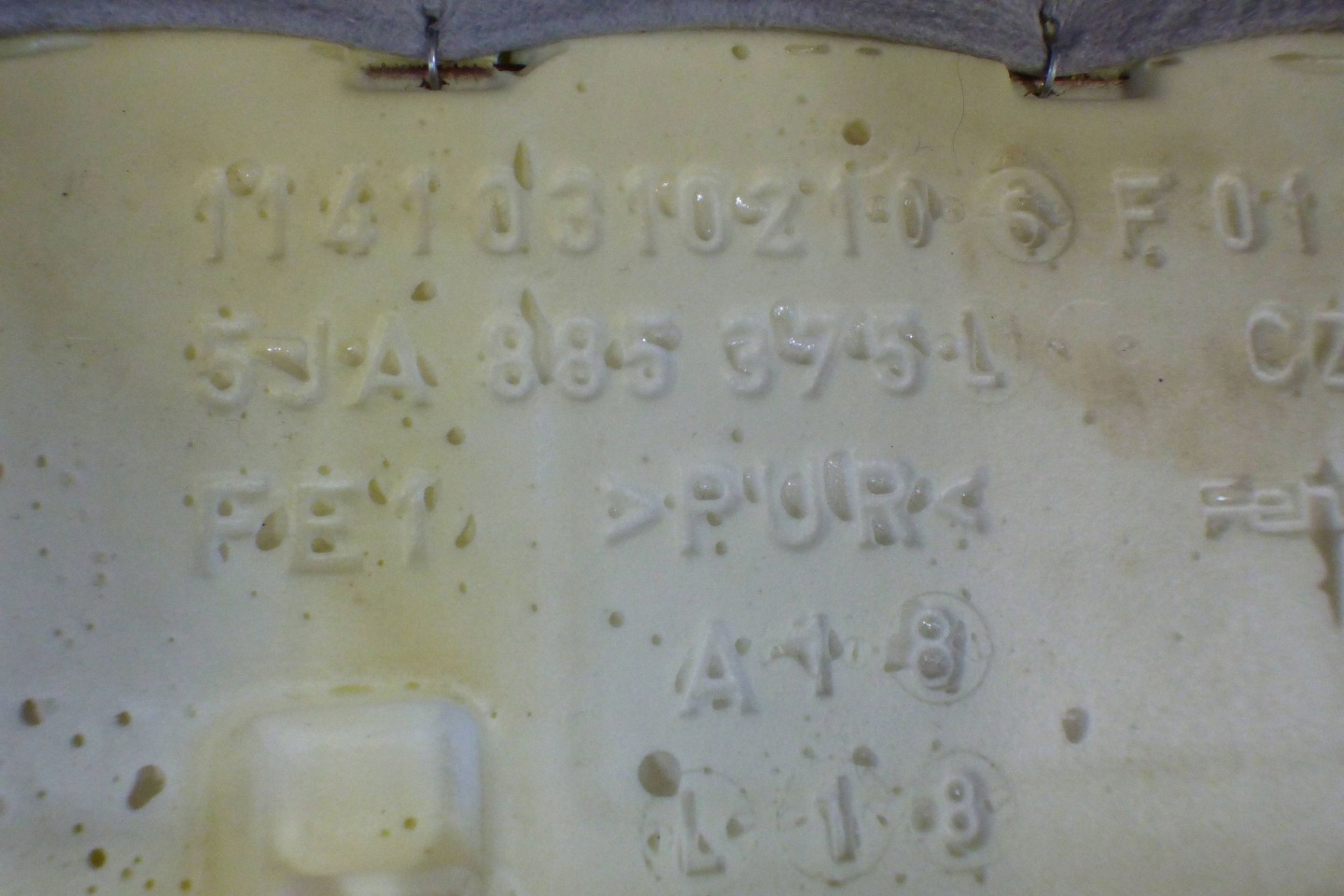 sitz hinten 5JA885375L Skoda Rapid SB