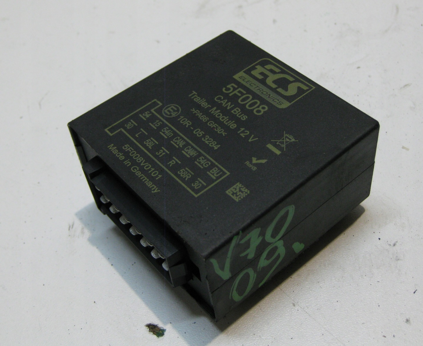 VOLVO V70 2.0 D 09R module control unit HAKA 5F008V0101