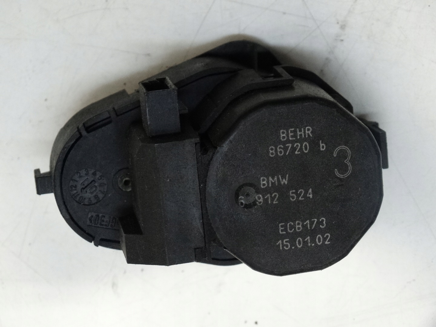 mini motor control of the heating BMW 3 E46 6912524