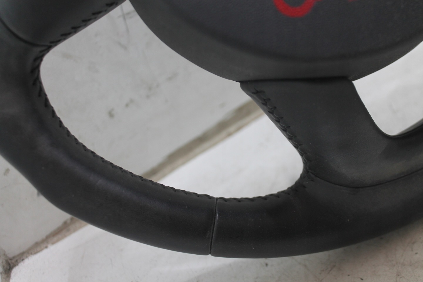 steering wheel, leather black CHROM MULTI AUDI Q3 and 8U LIFT 14-18