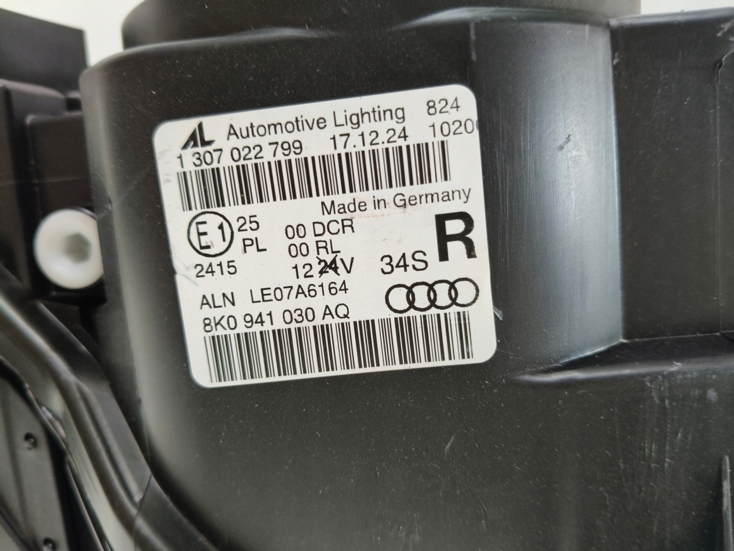new light right REFLEKTOR AUDI A4 B8 8K 8K0 07-11 XENON LED non-setting