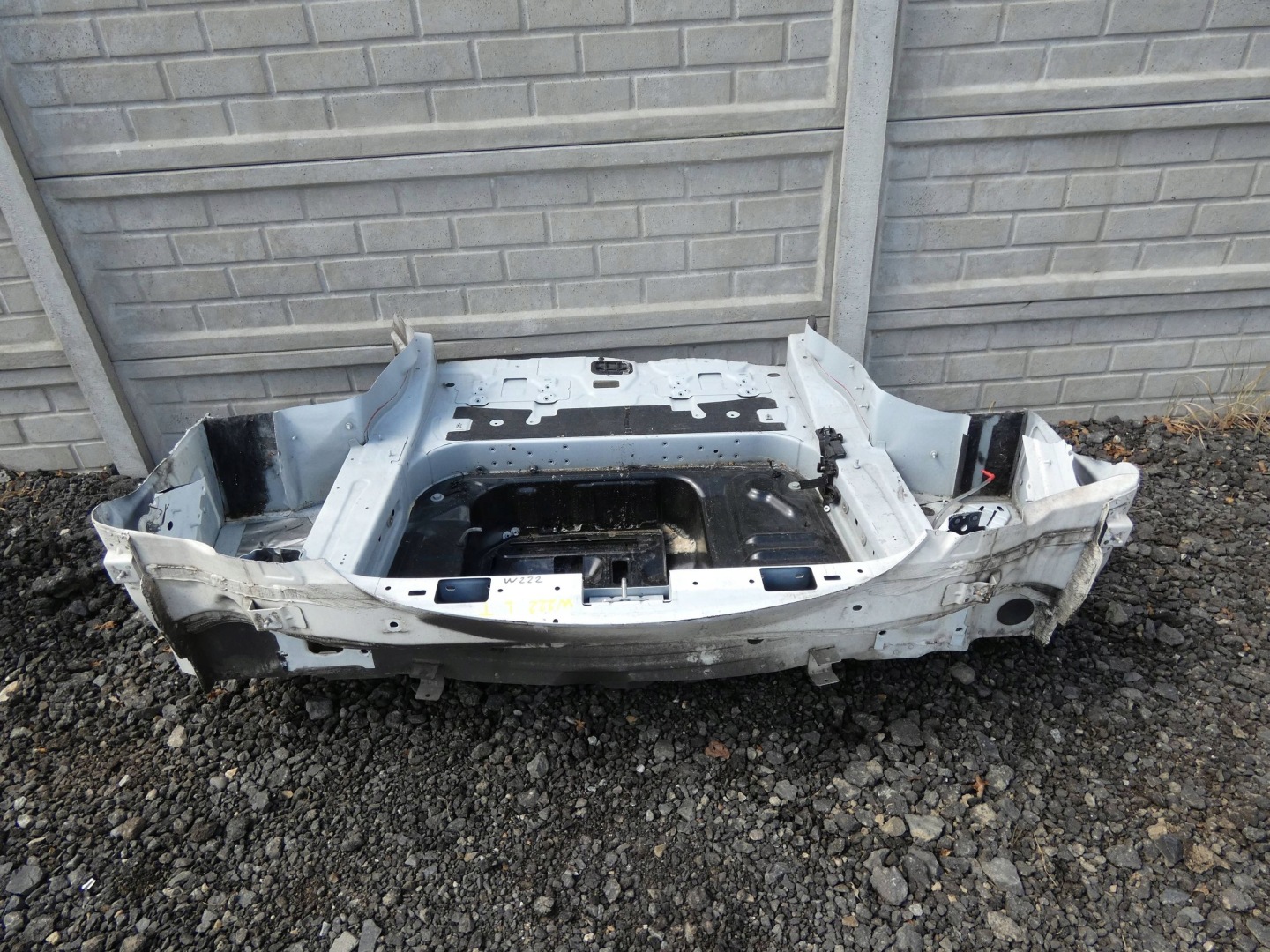 MERCEDES S KLASA W222 LONG sump rear panel quarter rear part