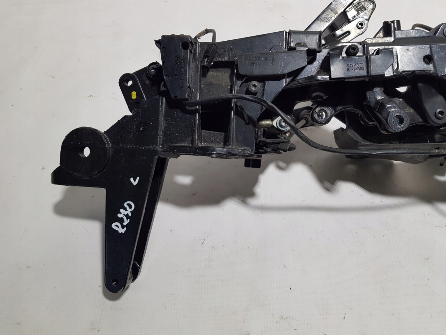 MERCEDES SL R230 W230 hinge bonnet roofs left