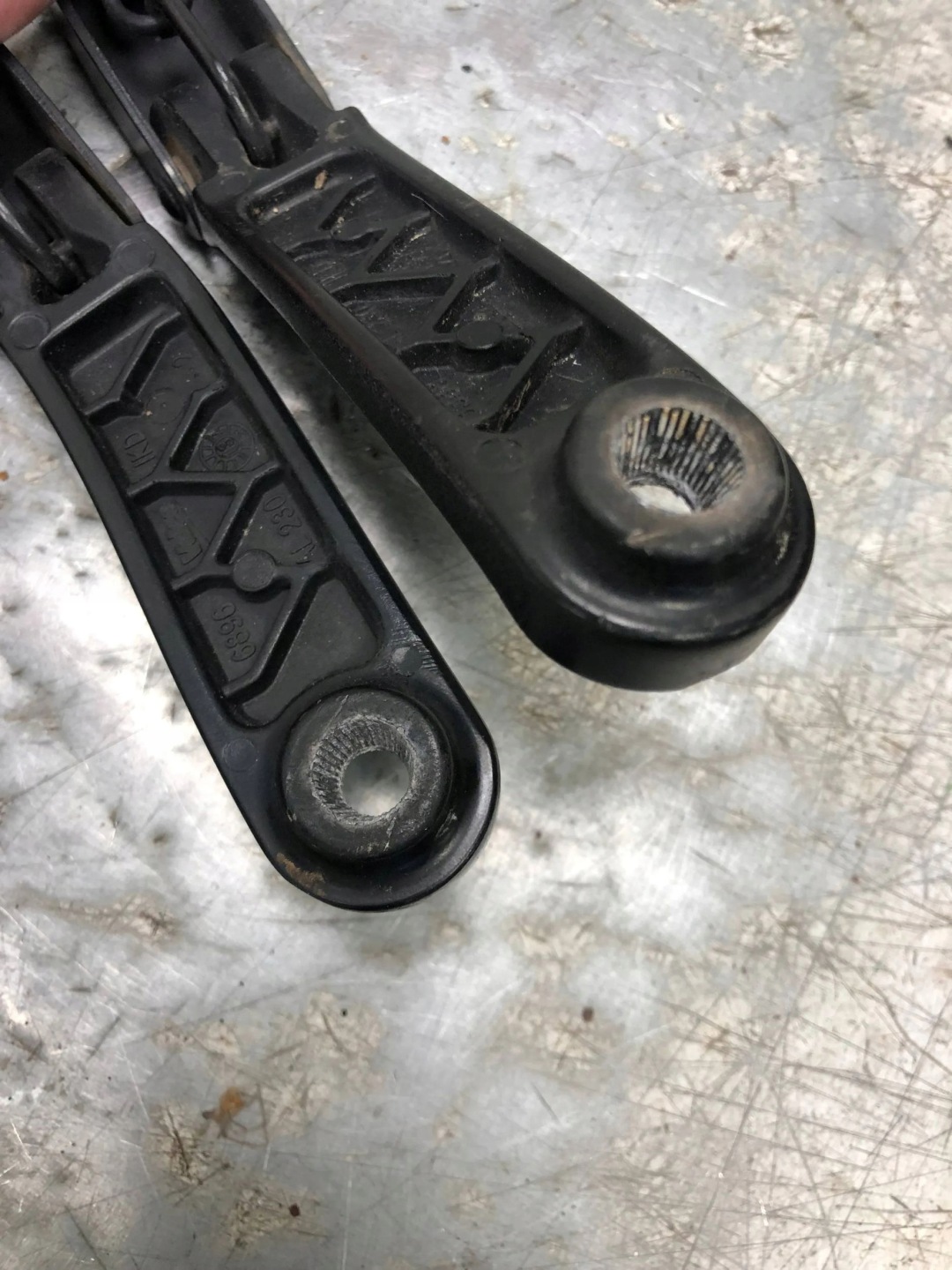 Bracci tergicristallo AUDI Q3 8U 8U1955408 8U1955407