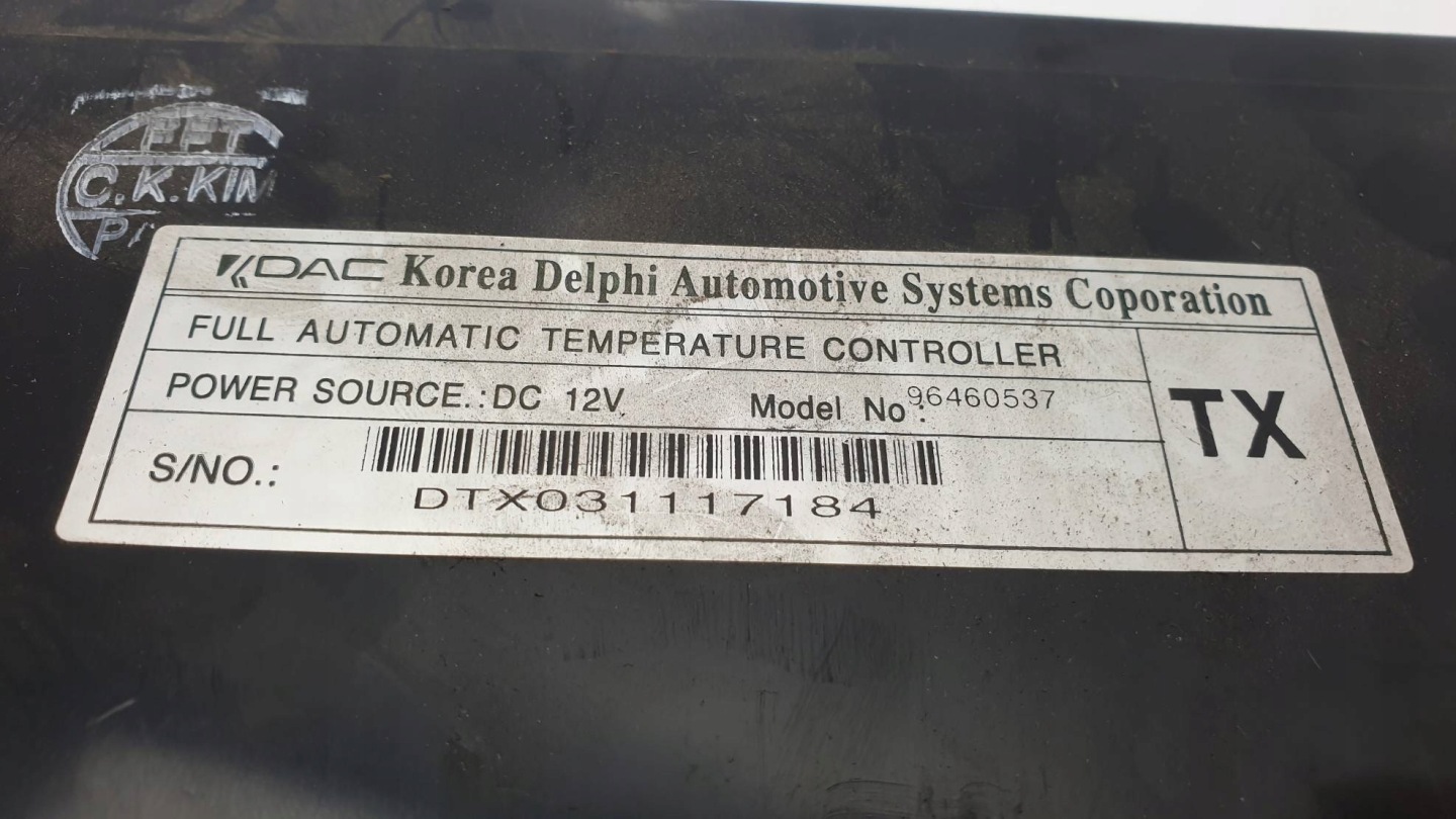 COMANDI CLIMA 96460537 CHEVROLET EVANDA