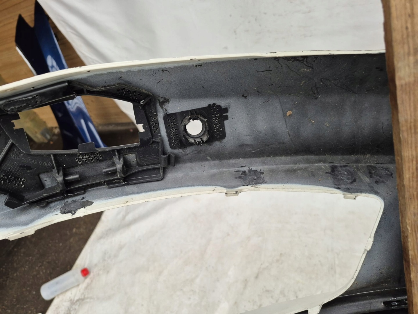 MERCEDES CLA W117 117 AMG bumper front front grill grid PDC SPR