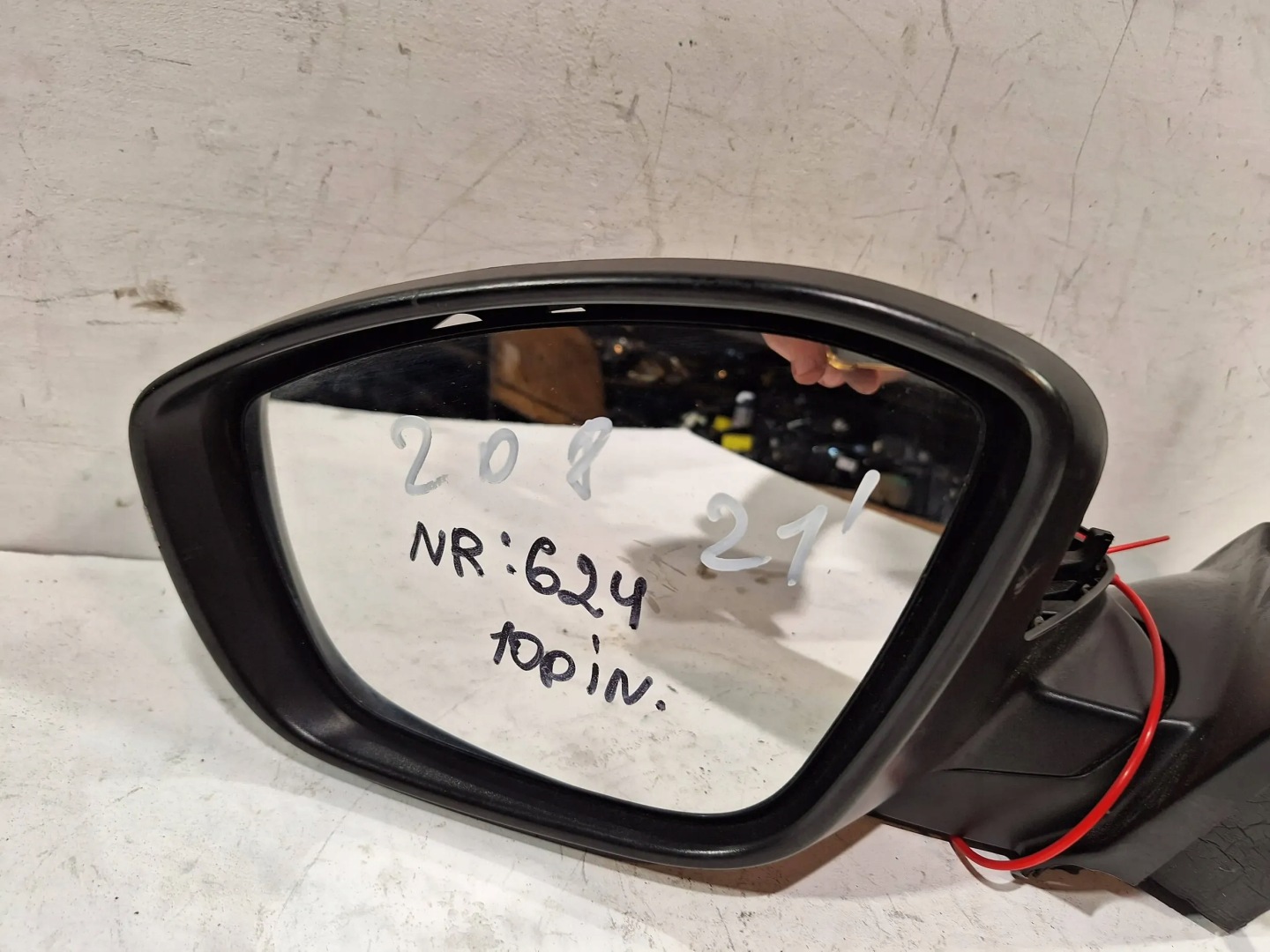 mirror exterior left Peugeot 208 II 19- 10PIN EU