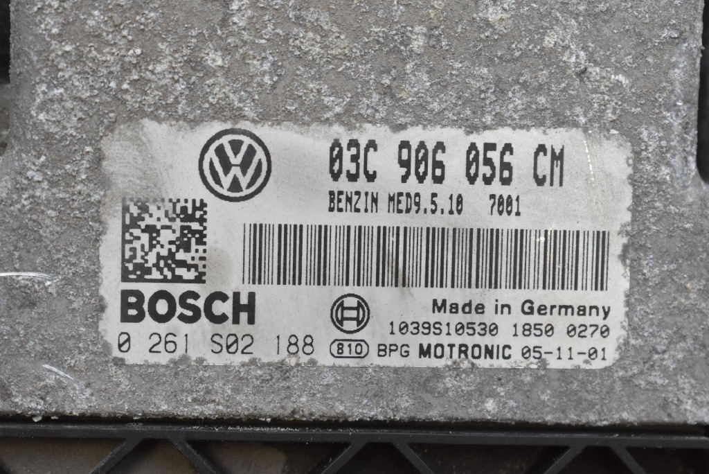 control unit computer of the engine 03C906056CM SKODA OCTAVIA 2 II 1.6 FSI 115 KM