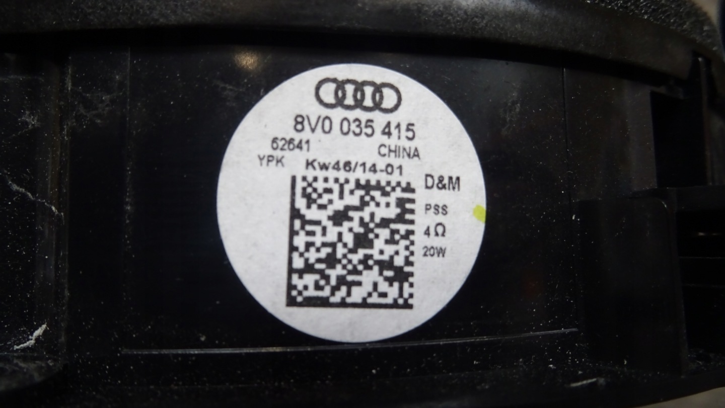 speaker door AUDI A3 8V 8V0035415