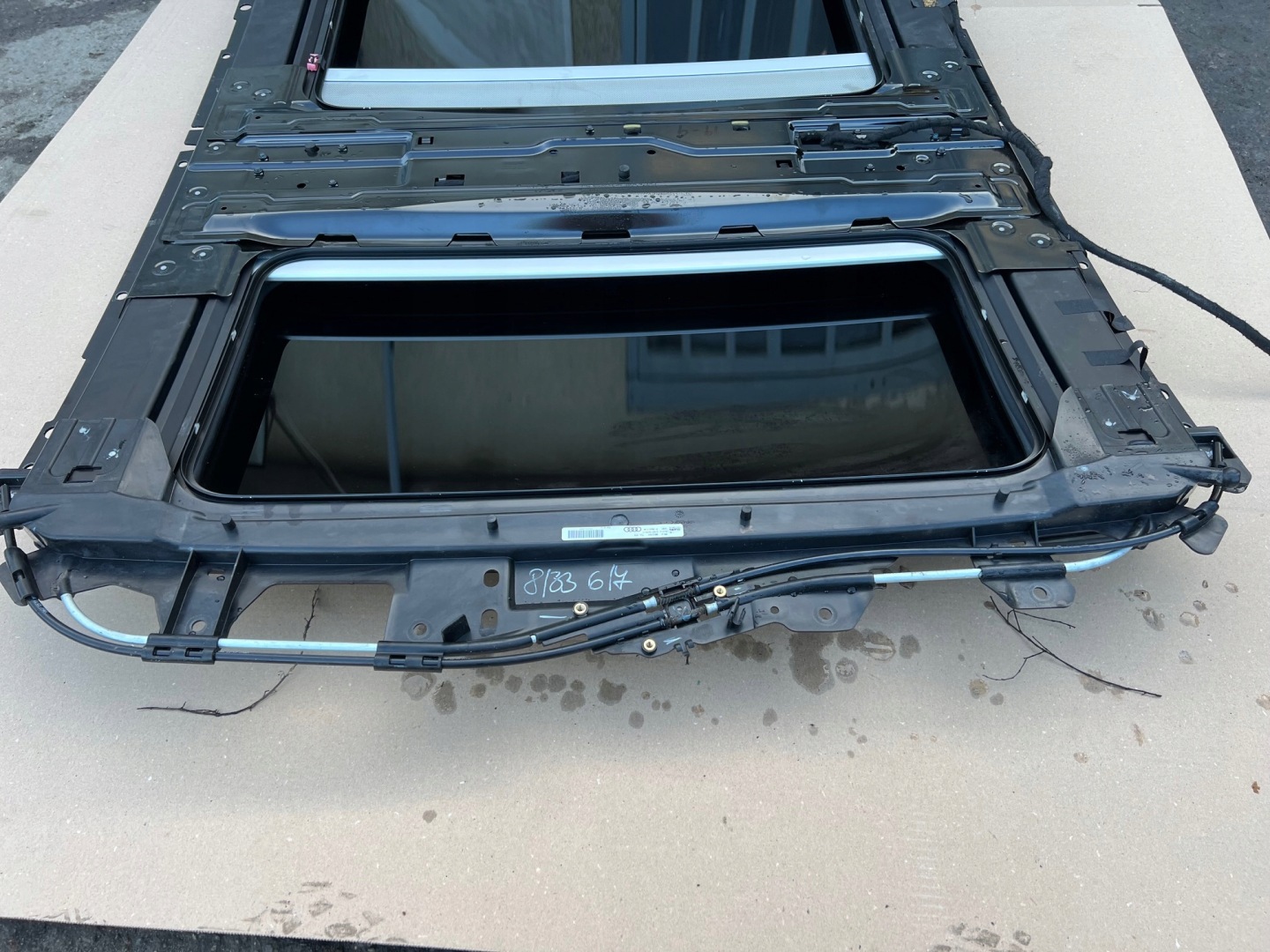 AUDI A8 D4 LONG Schiebedach dach PANORAMA 4H4677041DHC1