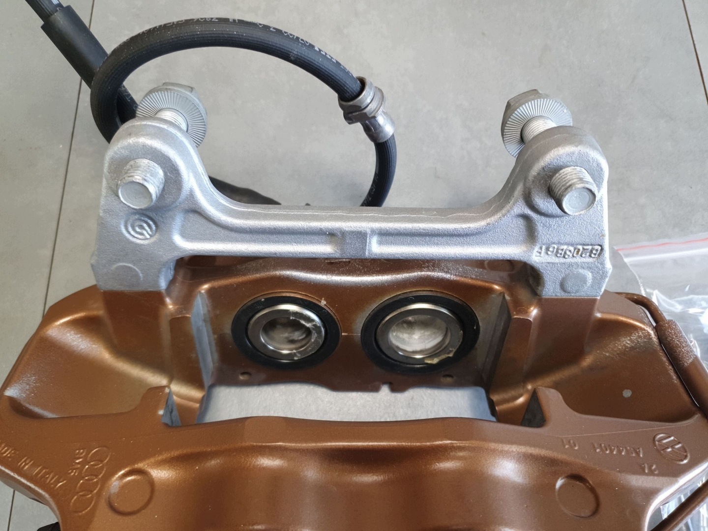 Cupra Leon IV caliper brake left front front 5FA615123D