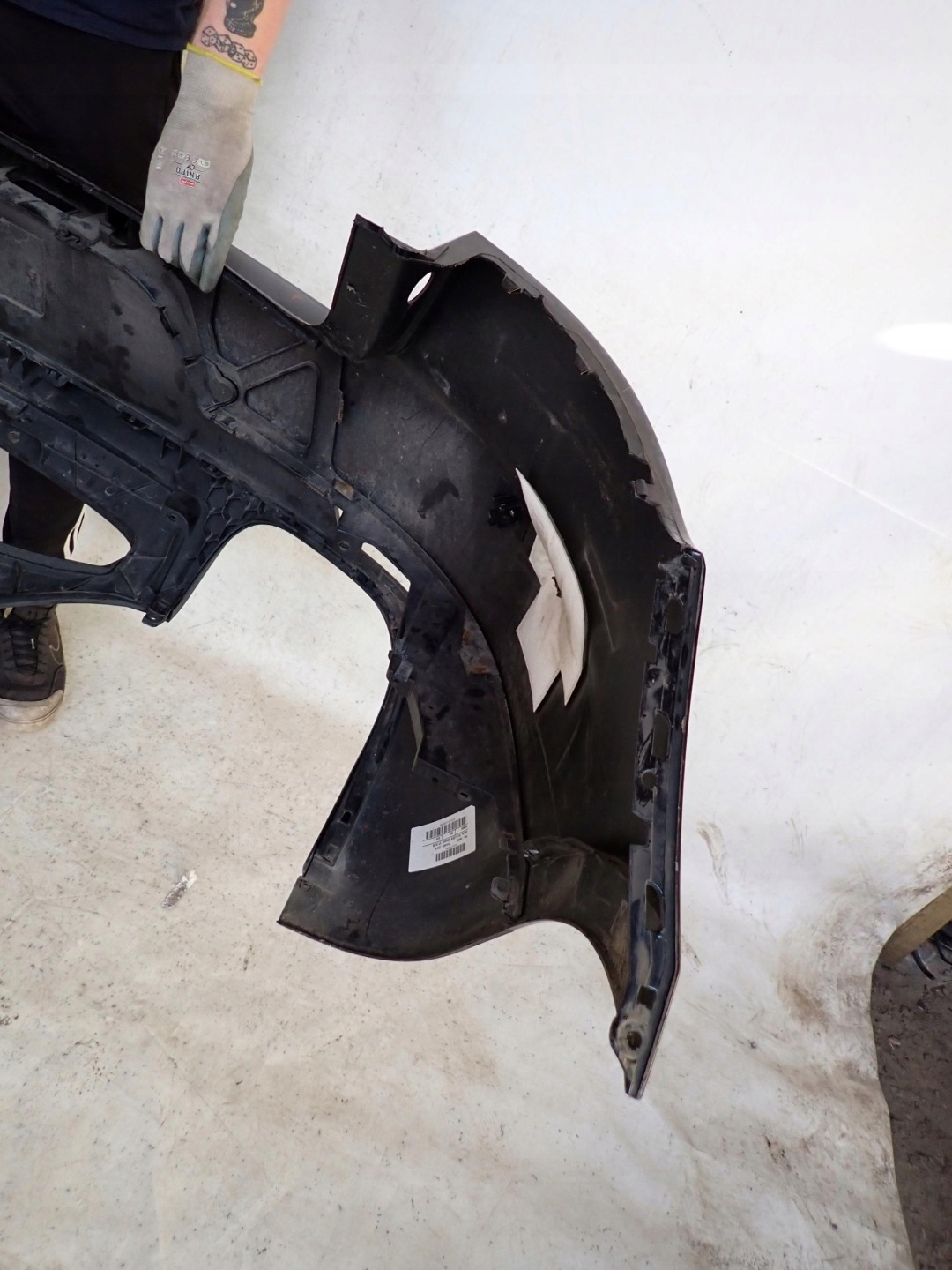 PORSCHE MACAN 95B 13- bumper rear part rear 95B807421L PDC