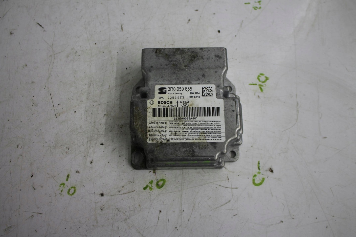 MODULE SENSOR AIRBAG 3R0959655 SEAT EXEO 08-14