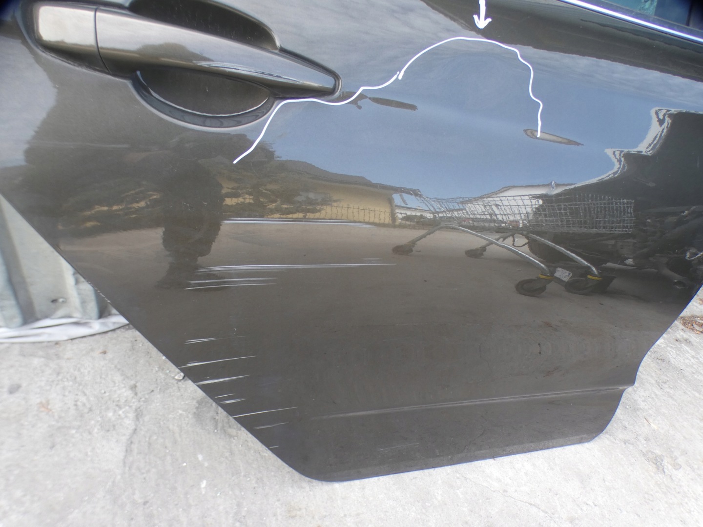 CITROEN C4 II Tür rechts heck hinten kdk