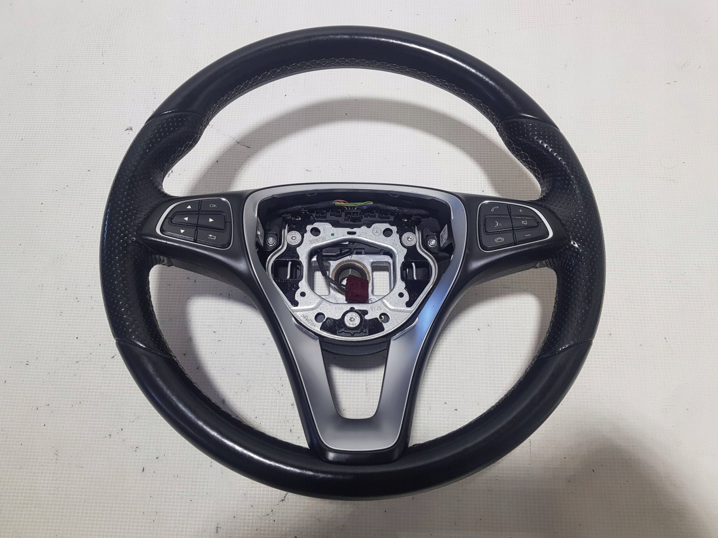 steering wheel, MULTIFUNKCJA leather MERCEDES B-class W246 CLA W117 W176