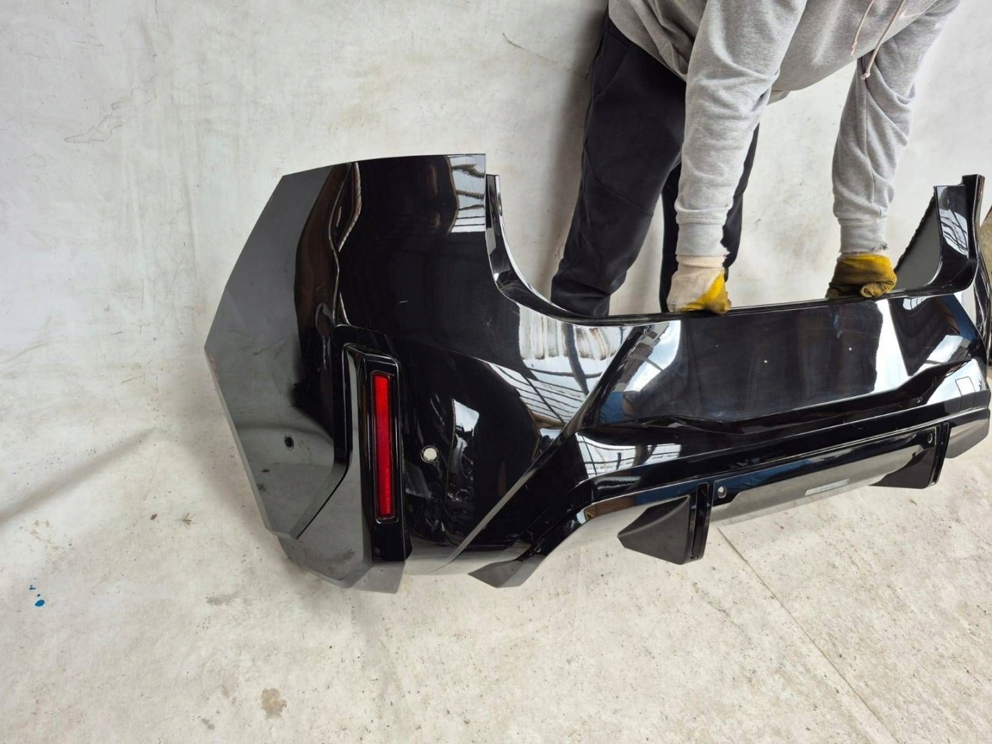 bumper BMW iX3 NA5 25- rear part rear m-packet ELECTRIC