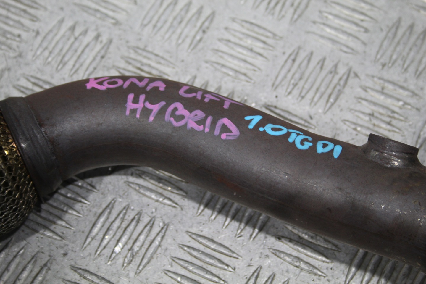 exhaust pipe pipe HYUNDAI KONA LIFT