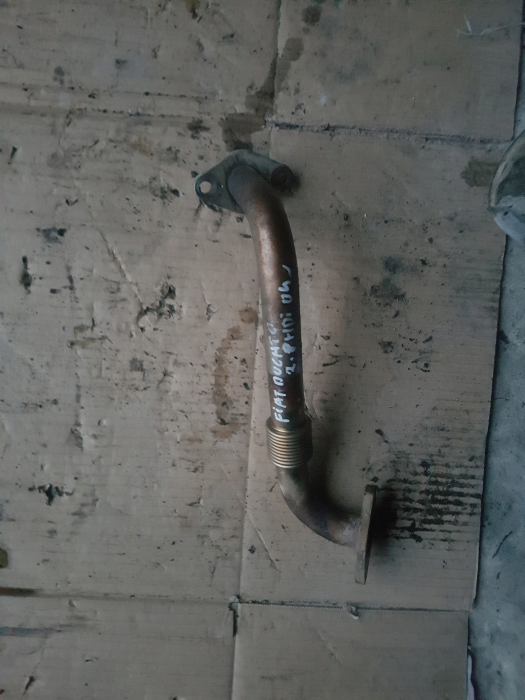 hose EGR JUMPER BOXER DUCATO 2.8