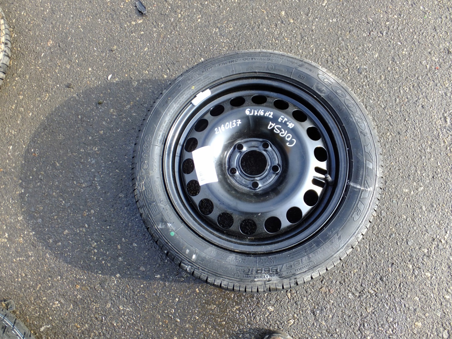 disc wheel spare 16'' opel corsa d 2008r