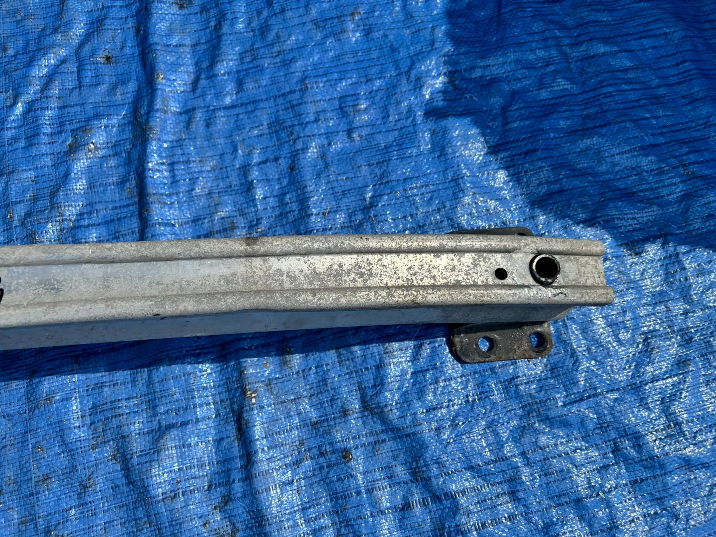 pillar bumper support rear part rear AUDI Q7 4L