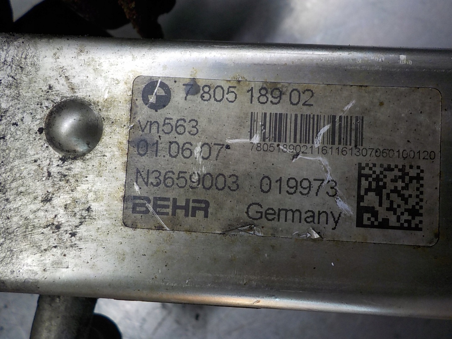 BMW 1 (E87) AGR-Ventil 780518902