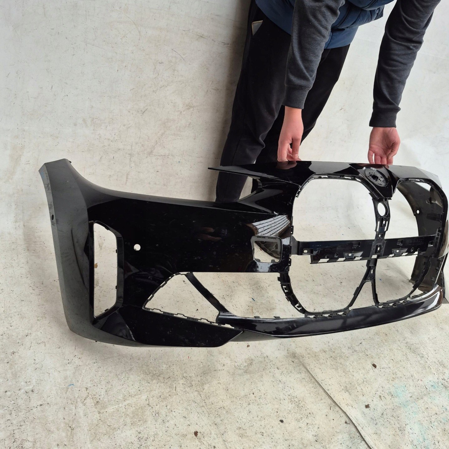 BMW 4 I4 G26 BEV ZWYKLY BASIS 21- bumper front front PDC 8738585