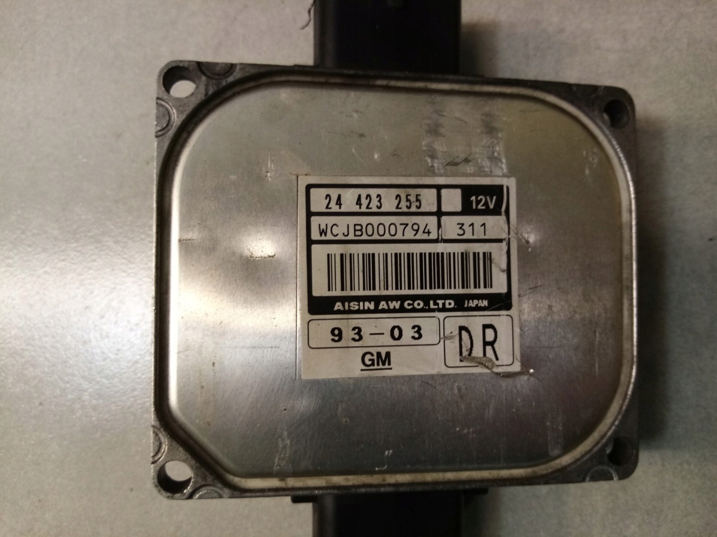 control unit gearboxes SIGNUM 2.2 DTI 24423255