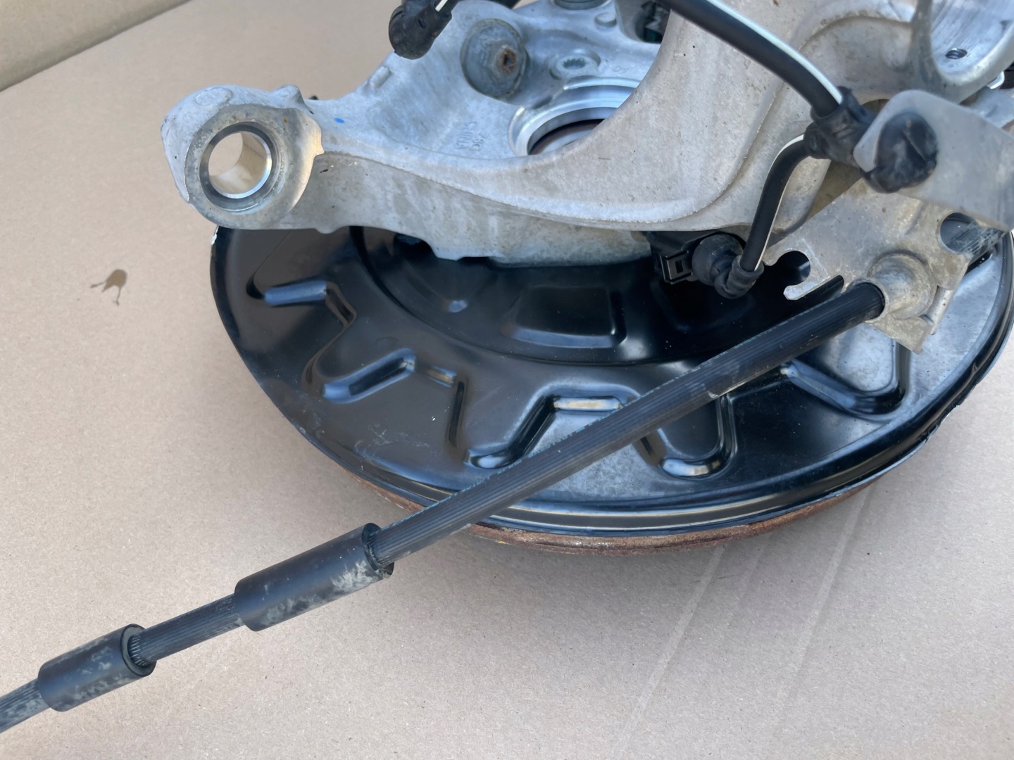 swing caliper disc VW SKODA 5WD407258A front right IDEAL complete