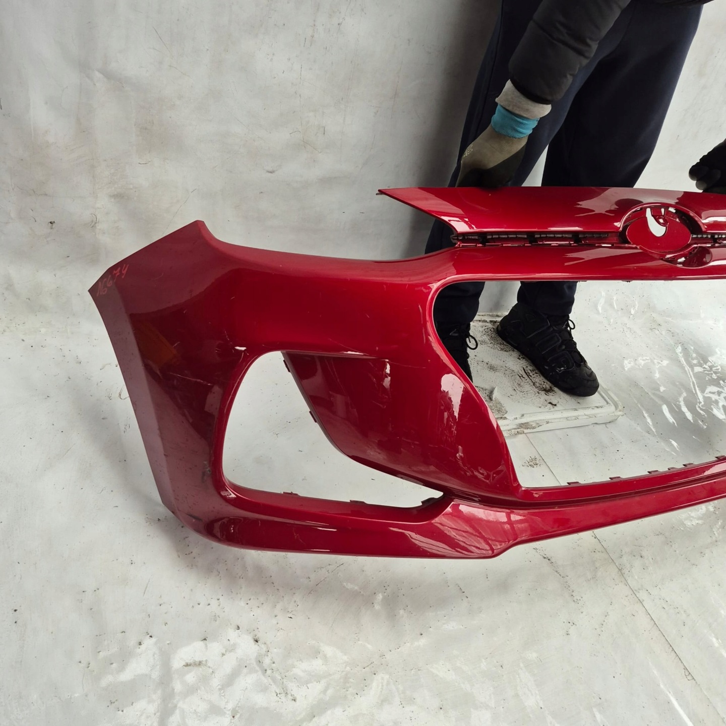 HYUNDAI I10 II 2 LIFT 16-19 bumper front front