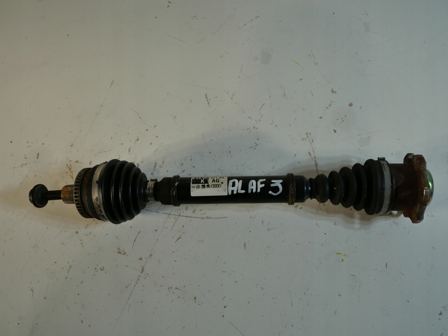 semi-axis front AUDI A4 B6 8E0407271AG