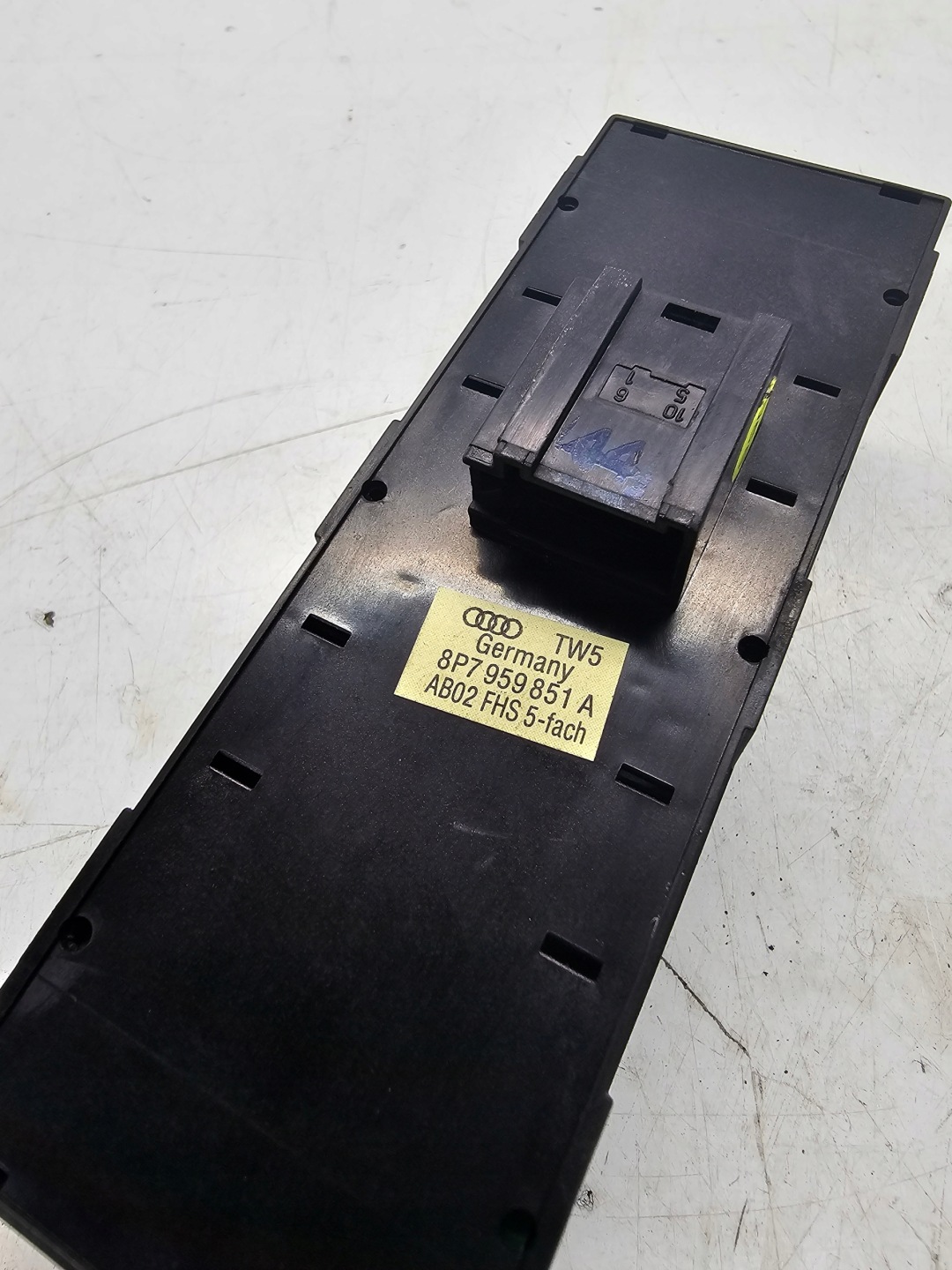PANEL window control switch AUDI A3 8P CABRIO 8P7959851A