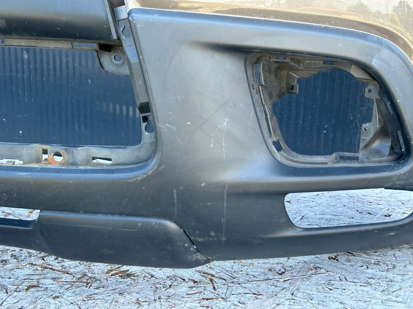 bumper front front MITSUBISHI ASX and 10-12 washers