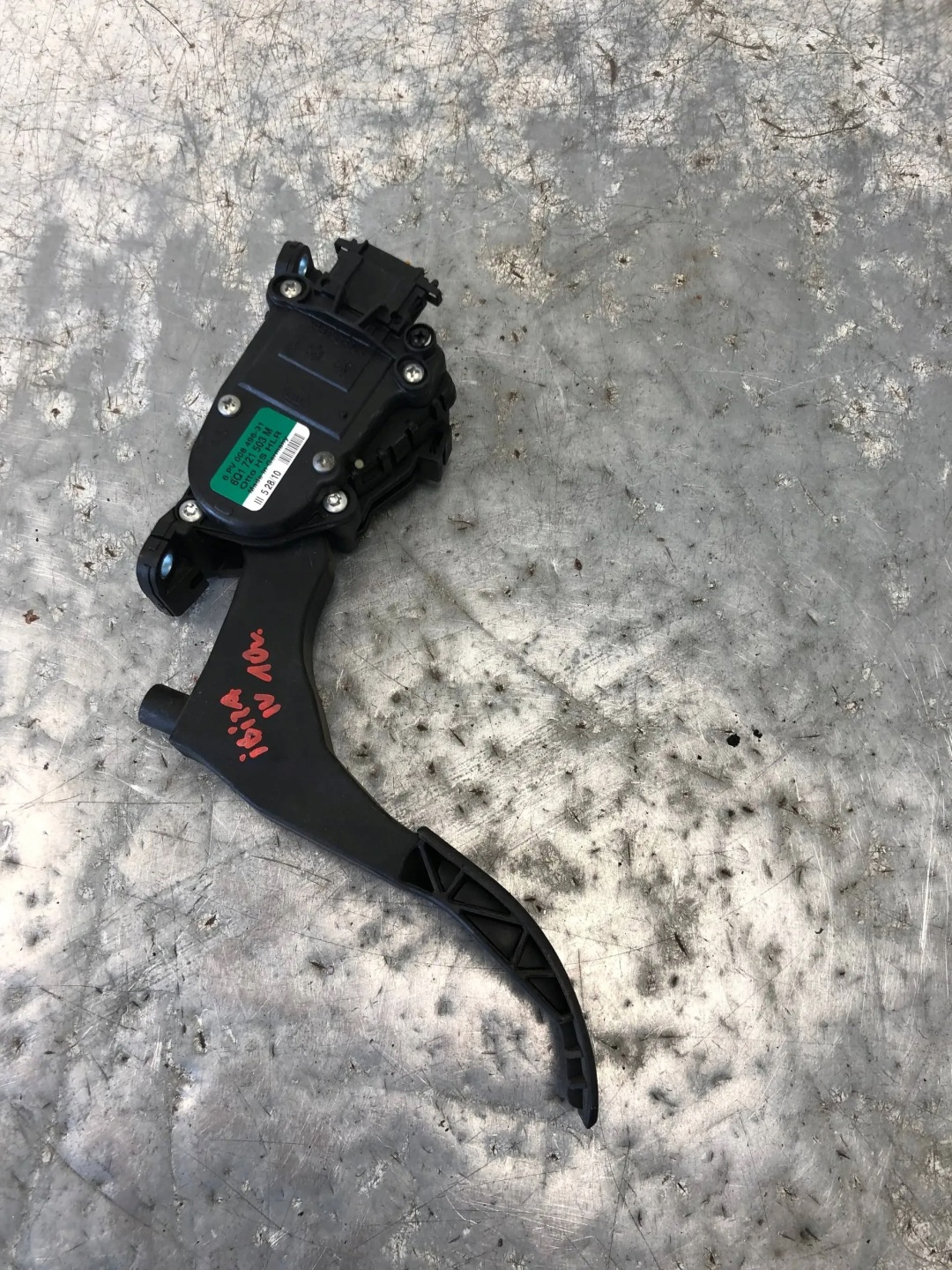 accelerator pedal potentiometer SEAT IBIZA IV 6Q1721503M
